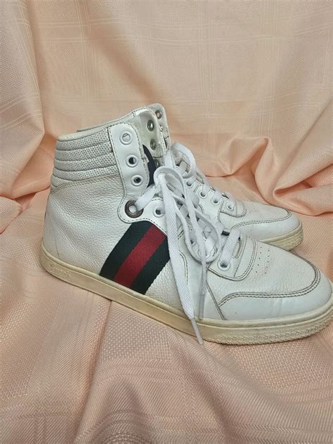 gucci ace one hightop|gucci women's sneakers.